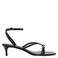 Mango imitatieleren sandalen met hak - zwart