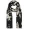 Mango sjaal met all over print zwart