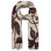 Mango sjaal met all over print bruin