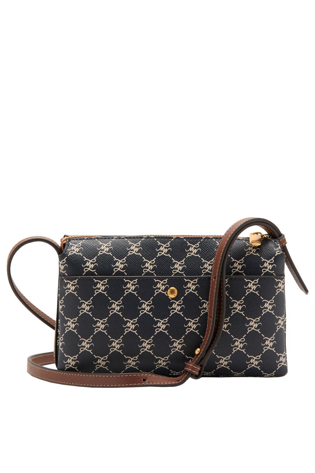 Mango crossbody tas donkerblauw