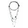 Mango ketting zilverkleurig