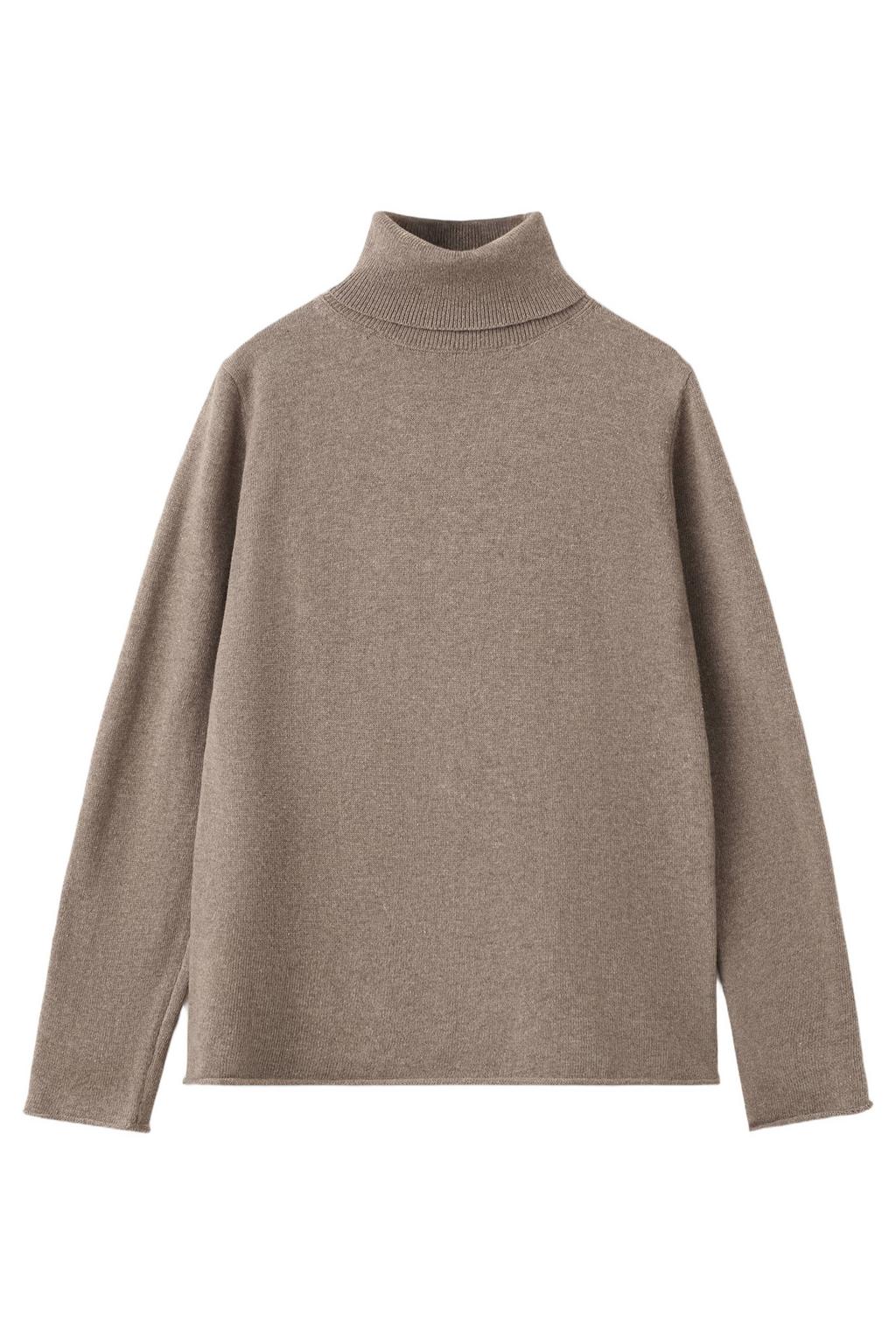 Mango Kids katoenen coltrui - bruin