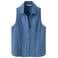 MANGO TEEN gestreepte blouse - blauw