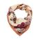 Mango sjaal met bloemenprint beige