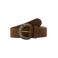 Mango leren riem bruin