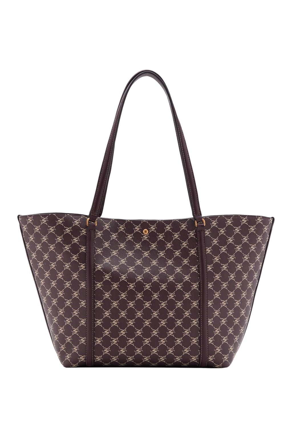 Mango shopper donkerrood