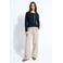 MANGO TEEN trui met cut-out - marineblauw