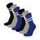 Morethansocks Sokken - Unisex - Multi blauw - 6-Pack