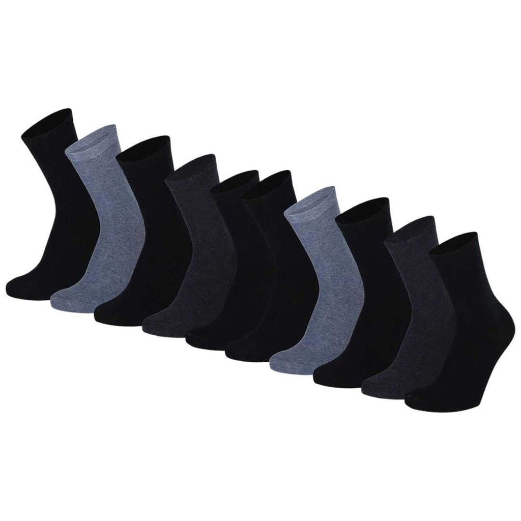 Morethansocks Kindersokken - Basic - Unisex - 10-Pak