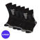 Apollo Wandelsokken - Multi zwart - 6-Pack