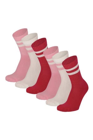 Sokken - Unisex - Multi roze - 6-Pack