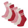 Morethansocks Sokken - Unisex - Multi roze - 6-Pack
