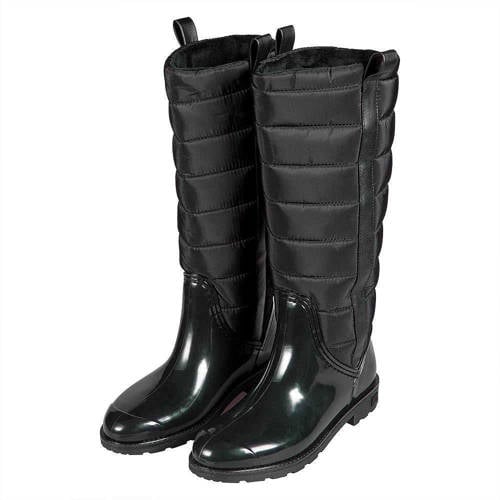 XQ Regenlaarzen Dames PVC – Zwart