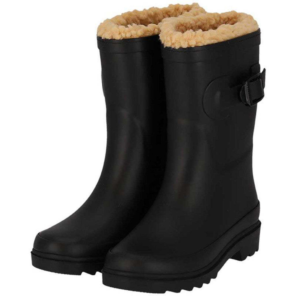 XQ Regenlaarzen kinderen - Unisex - Fake Fur voering