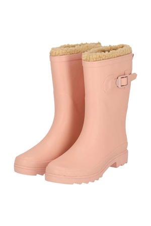 Regenlaarzen Dames - Fake Fur - 100% Rubber