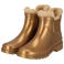 Morethansocks Chelsea regenlaarzen - Unisex - Fake Fur voering