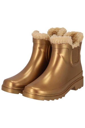 Chelsea regenlaarzen - Unisex - Fake Fur voering
