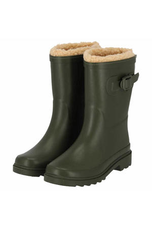 Regenlaarzen kinderen - Unisex - Fake Fur voering
