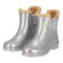 Morethansocks Chelsea regenlaarzen - Unisex - Fake Fur voering