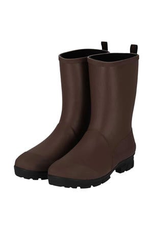 Hoge regenlaarzen heren - 100% Rubber