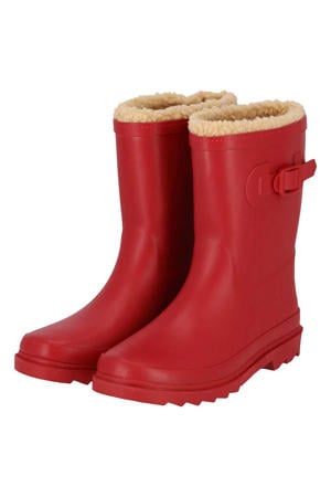 Regenlaarzen kinderen - Unisex - Fake Fur voering
