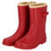 XQ Regenlaarzen kinderen - Unisex - Fake Fur voering