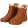 XQ Chelsea regenlaarzen - Unisex - Fake Fur voering