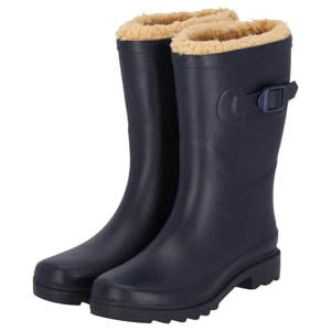 Regenlaarzen Dames - Fake Fur - 100% Rubber