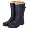 Morethansocks Regenlaarzen Dames - Fake Fur - 100% Rubber