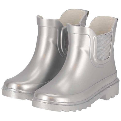 XQ Regenlaarzen Kids Chelsea – Zilver