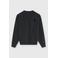 The New Society sweater met logo - zwart