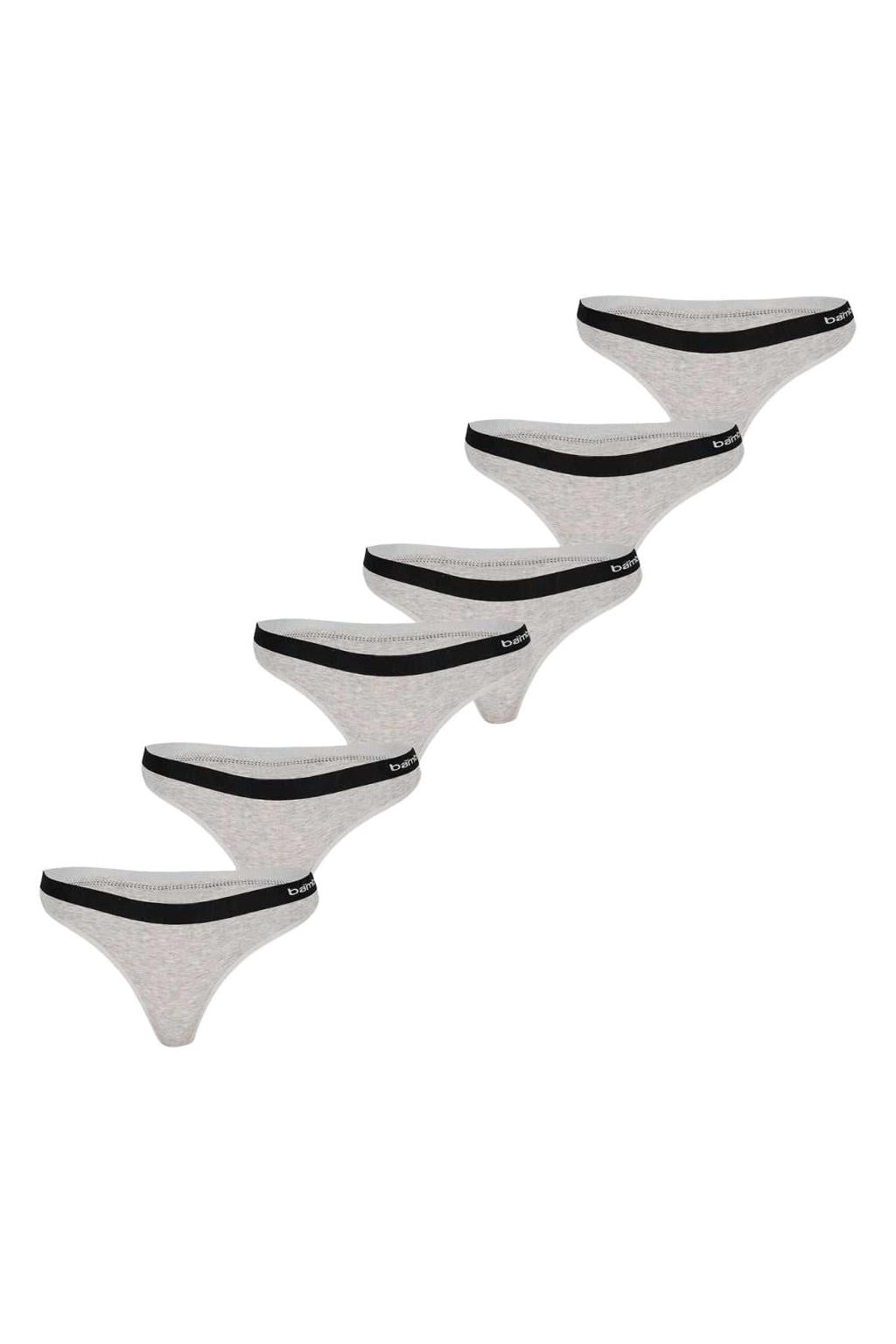 Apollo Bamboe string dames - 6-Pack