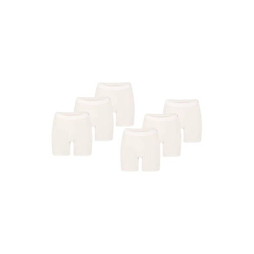 Apollo Bamboe biker short 6-Pack – Wit