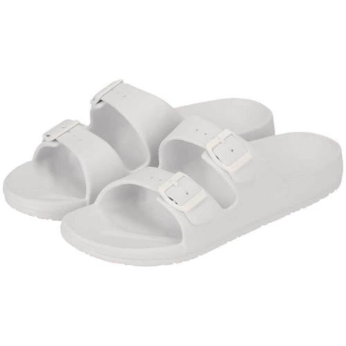 Morethansocks Sandalen dames Gespsluiting – Wit