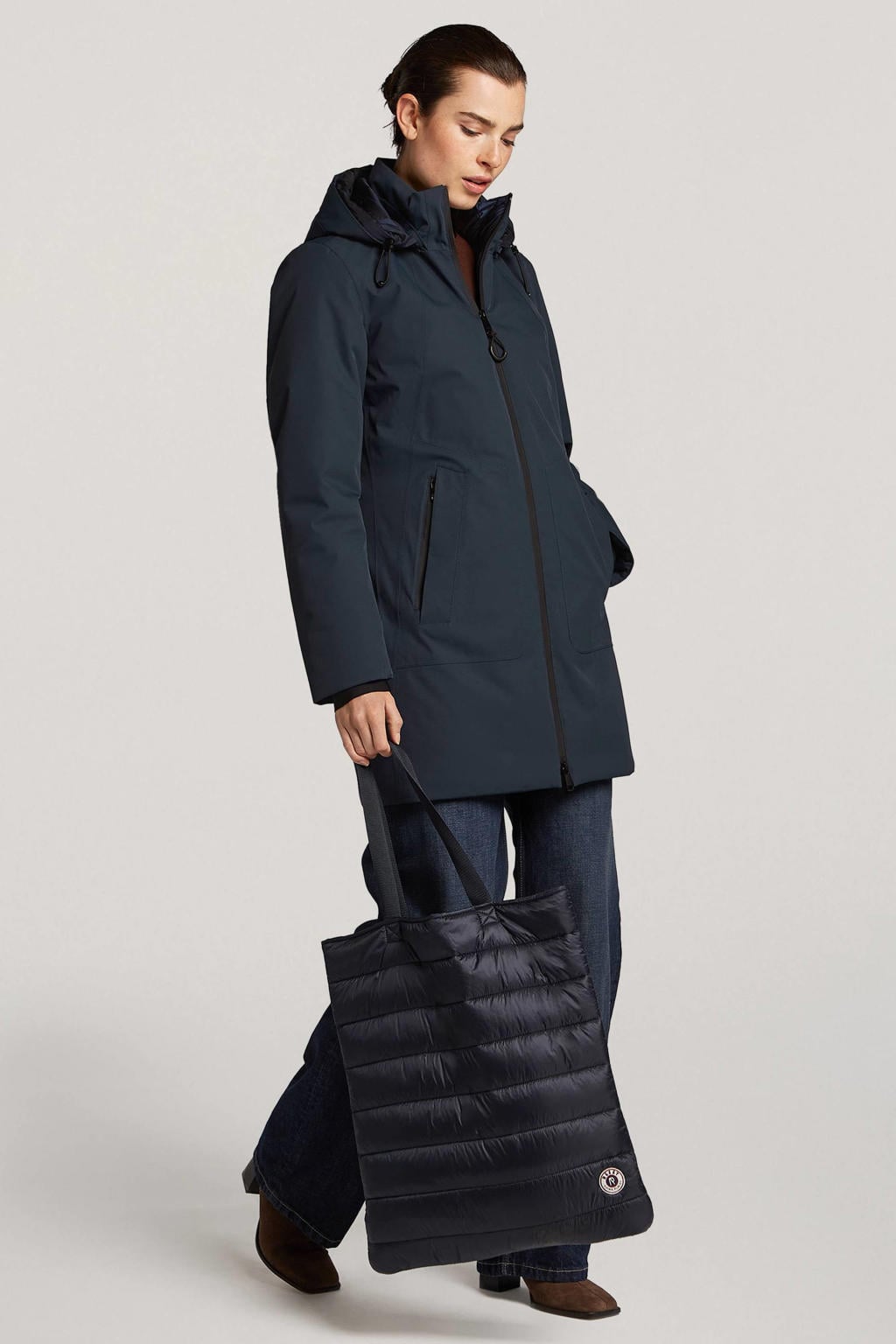 Reset winterparka - donkerblauw