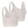 Morethansocks Bamboe Bh dames - Zonder beugel - 2-Pack