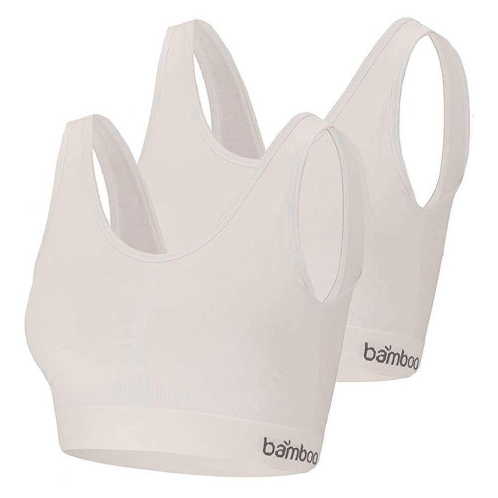Apollo Bamboe Bh dames - Zonder beugel - 2-Pack