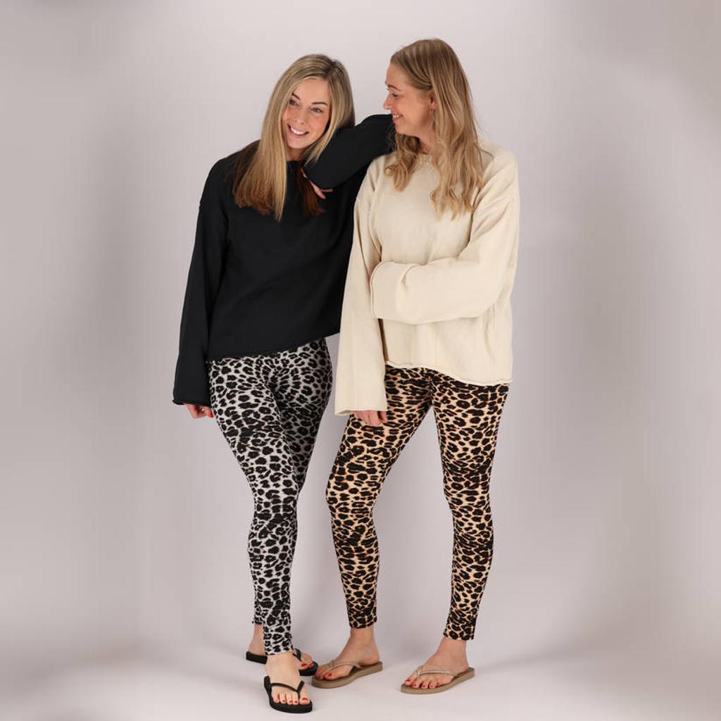 Sarlini Leopard legging - Velvet - 2-pack