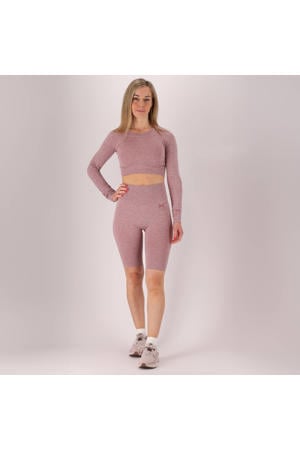 Sport crop top - Roze - 1-Pack
