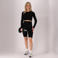Morethansocks Sport crop top - Zwart - 1-Pack
