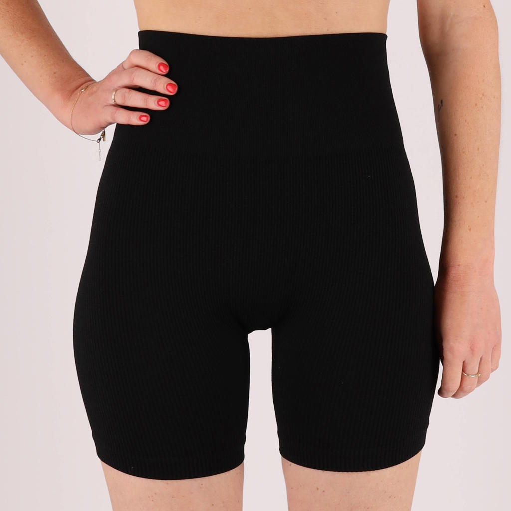 Morethansocks Korte legging - Ribbed - 2-Pack
