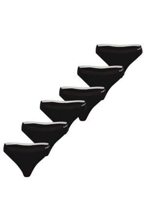 Bamboe string dames - 6-Pack