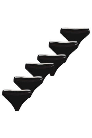 Bamboe string dames - 6-Pack