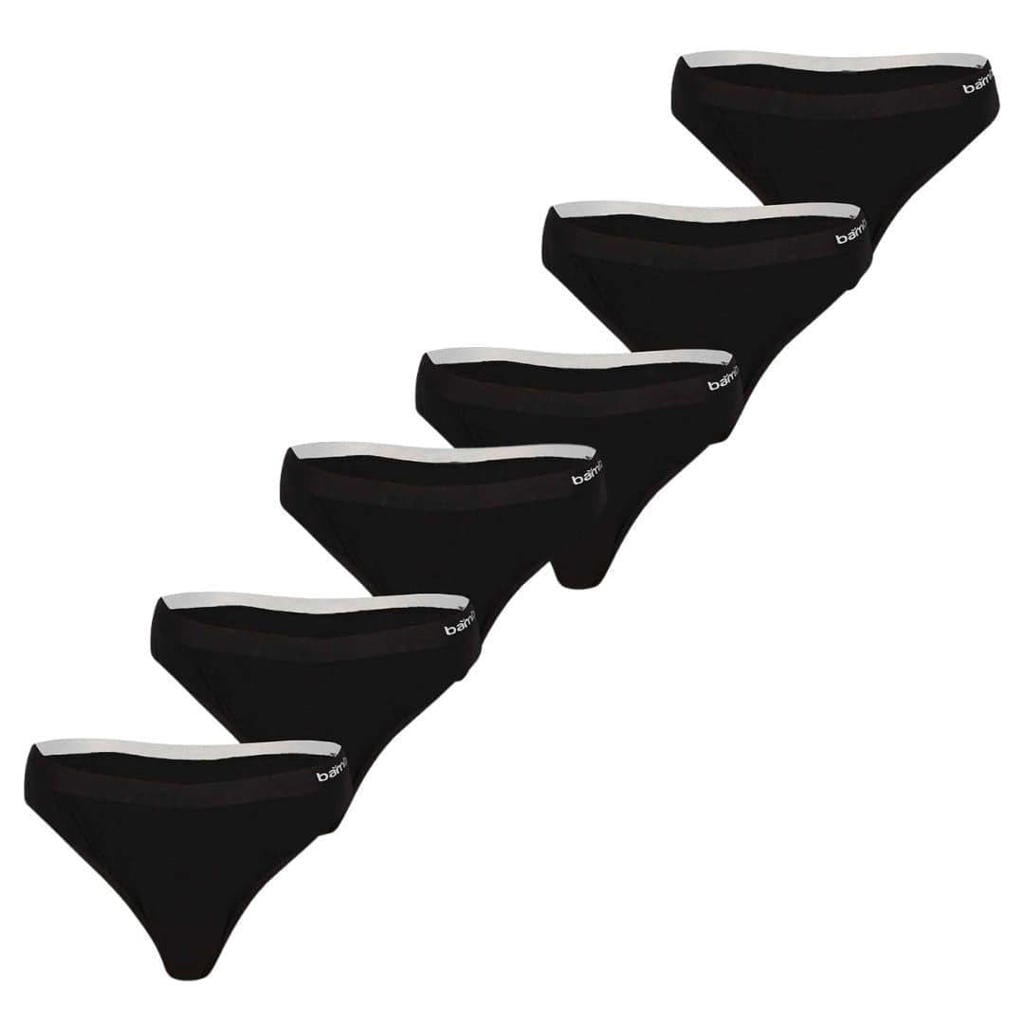 Morethansocks Bamboe string dames - 6-Pack
