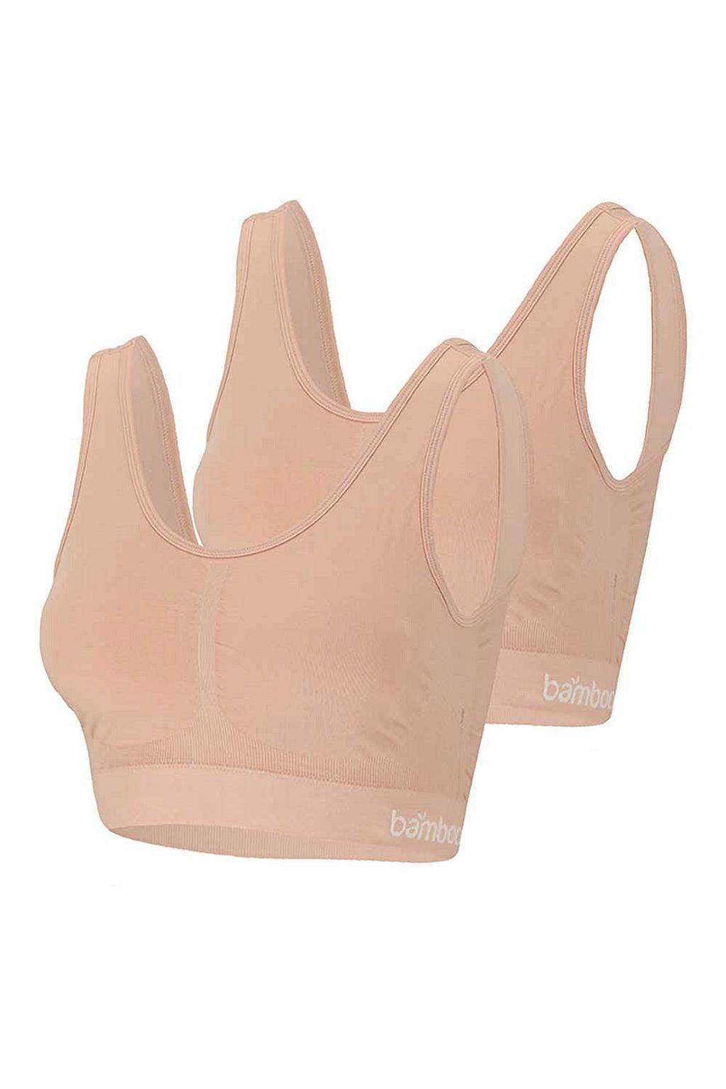 Apollo Bamboe Bh dames - Zonder beugel - 2-Pack