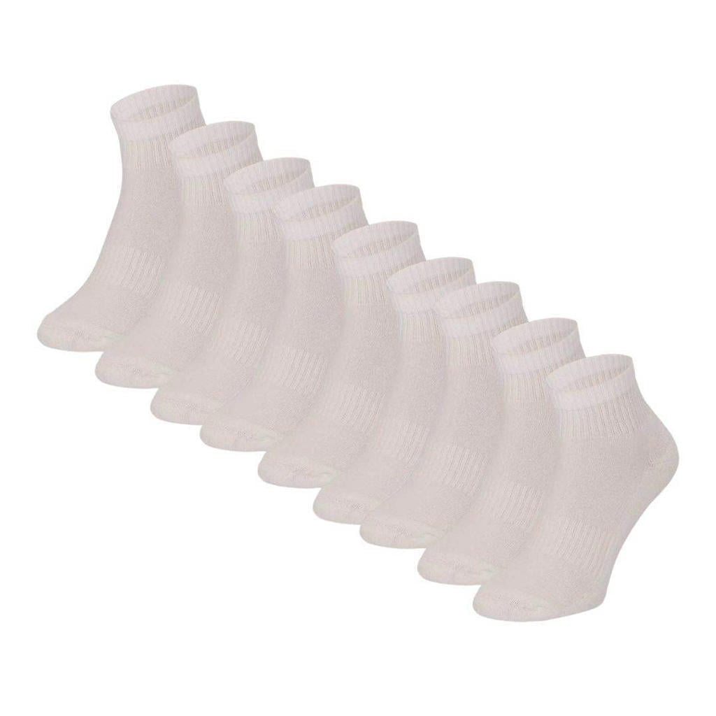 Morethansocks Quarter sportsokken - Unisex - 9-Pack