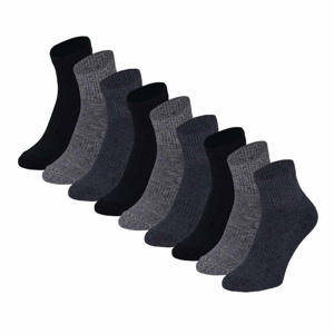 Quarter sportsokken - Unisex - 9-Pack
