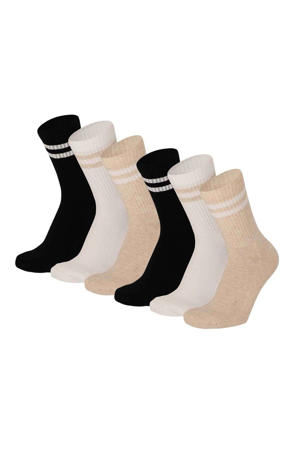 Sokken - Unisex - Multi beige - 6-Pack