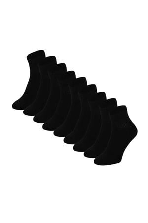 Quarter sportsokken - Unisex - 9-Pack