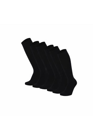 Compressie/Vliegtuig sokken - 6-Pack